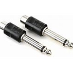 HOSA GPR101_86044 FEMALE RCA-MALE 1/4''ADAPTOR