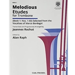 Melod. Etudes Trombone Bk 1