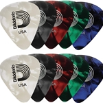 D ADDARIO 1CAP4-10 Classic Celluloid Medium Pics pk/10