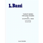 Bassi 27 Virtuoso Studies for Sax
