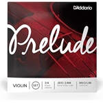 D'Addario J81034M_78070 PRELUDE VLN SET MED 3/4