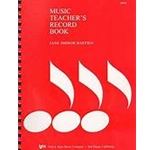 Music Teachers Record Book BASTIEN TC