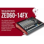 ALLEN & HEATH ZED60/14FX-U Allen & Heath ZED60/14FX Mixer