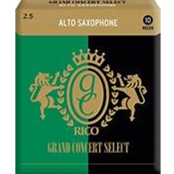 D'Addario- Rico RGC10ASX250 Rico Grand Concert Alto Sax 2.5