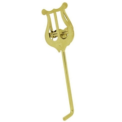 Selmer 1691 Lyre Trumpet Small Diameter Bent Stem (gold-lacquered)