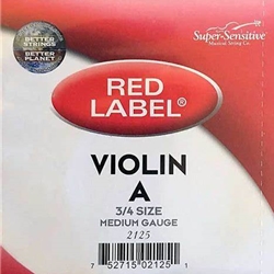 Super Sensitive 2125_75123 S-SENS VIOLIN A STRING 3/4