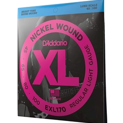 D'Addario EXL170_39835 D'ADDARIO BASS ENV/PKG SET