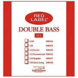 Super Sensitive 8106_27368 SSENS RED LABEL JR BASS SET