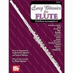 Easy Classics for Flute w/ Piano Acc