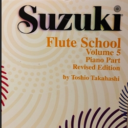 Suzuki Flute Piano Acc. Vol 5