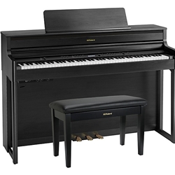 Roland HP704-CH Digital Piano w/Stand & Bench