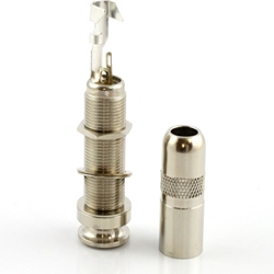 ALLPARTS EP4161-001 End Pin Jack (Nickel)