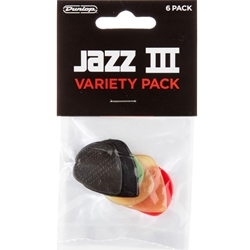 Dunlop PVP103 Jazz 3 Pick Pack