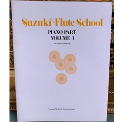 Suzuki Flute PIANO PART Vol 3
