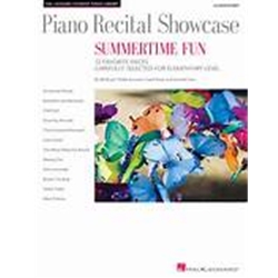 Piano Recital Showcase Summertime Fun