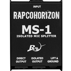 RAPCOI MS1 Rapco MS-1 Mic Splitter