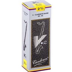 Vandoren CR6225 Vand 2.5 V12 Bass Clar Reeds