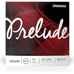 D'Addario J81034M_78070 PRELUDE VLN SET MED 3/4