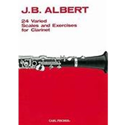 24 VARIED SCALES AND EXERCISES CLARINET