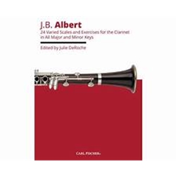 Albert 24 Scales & Exercises Clar.