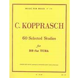 Kopprasch 60 Studies TUBA (LeDuc)