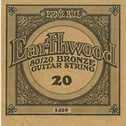 Ernie Ball P01420 EB Bronze .020 Wound Single